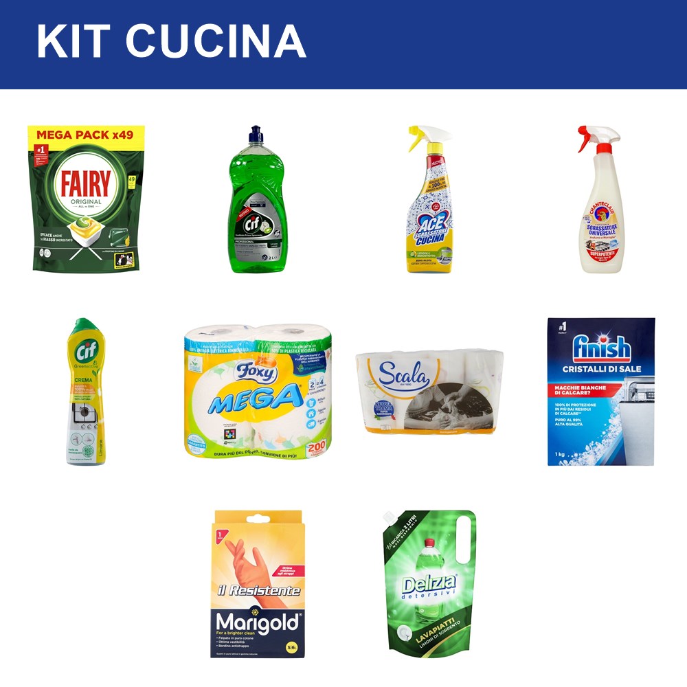Kit Cucina Brillacasa a 25 euro